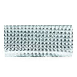 Peggy Sparly Silver Evening Clutch