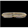 Image 2 : 14KT Yellow Gold 1.89 ctw Diamond Tennis Bracelet