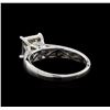Image 3 : 0.93 ctw Diamond Ring - 14KT White Gold