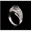 Image 4 : 2.55 ctw Black Diamond Ring - 14KT White Gold