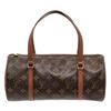Image 1 : Louis Vuitton Monogram Canvas Leather Vintage Papillon 30 cm Bag