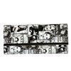 Image 1 : Black and White Fashionista Patent Oversized Clutch