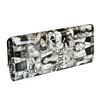Image 2 : Black and White Fashionista Patent Oversized Clutch