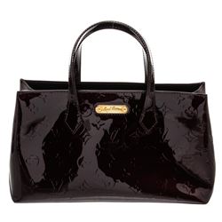 Louis Vuitton Amarante Monogram Vernis Leather Wilshire PM Bag