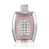 Image 1 : 18k White Gold 0.57CTW Mother Of Pearl and Diamond Pendant, (SI1-SI2/Pink/G-H)