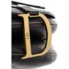 Image 6 : Christian Dior Black Leather Large Saddle Bag Crossbody