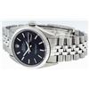 Image 2 : Rolex Mens Stainless Steel Black Index 36mm Datejust Wristwatch