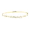 Image 1 : 1.35 ctw Diamond Bangle Bracelet - 18KT Yellow Gold