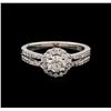Image 1 : 0.84 ctw Diamond Ring - 14KT White Gold