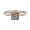 Image 2 : 0.50 ctw Diamond Ring - 14KT White Gold