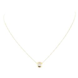 1.02 ctw Diamond Necklace - 14KT Yellow Gold