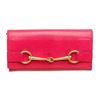 Image 2 : Gucci Hot Pink Leather Bright Bit Wallet