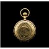 Image 2 : Elgin 14KT Yellow Gold Full Hunter Antique Pocket Watch