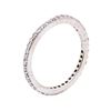Image 2 : 0.80 ctw Diamond Eternity Ring - 18KT White Gold