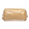 Image 1 : Strenesse Gabriele Strehle Beige Leather Makeup Case