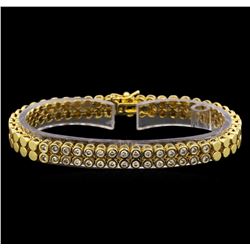 14KT Yellow Gold 1.04 ctw Diamond Bracelet