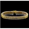 Image 1 : 14KT Yellow Gold 1.04 ctw Diamond Bracelet