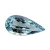 Image 1 : 3.92 ct.Natural Pear Cut Aquamarine