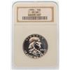Image 1 : 1954 Franklin Half Dollar Silver Proof Coin NGC PF68