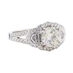 1.50 ctw Diamond Ring - 18KT White Gold