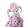 Image 3 : Christmas Harlequin Doll with Hand-Painted Porcelain Head & Hands with Soft Body