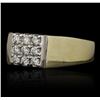 Image 1 : 14KT Yellow Gold 0.50 ctw Diamond Ring
