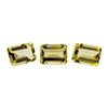 Image 1 : 22.78 ctw.Natural Emerald Cut Citrine Quartz Parcel of Three