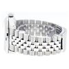 Image 5 : Rolex Mens Stainless Steel Blue Vignette Diamond & Sapphire Datejust Wristwatch
