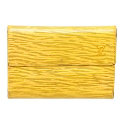 Louis Vuitton Yellow Epi Leather Compact Porte Tresor International Wallet