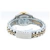 Image 7 : Rolex Ladies 2 Tone 14K Pink Mother Of Pearl Pyramid Diamond Datejust