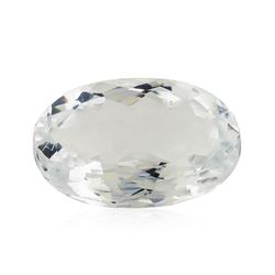 3.90 ct.Natural Oval Cut Aquamarine