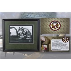 Ted Williams Navy 17x16 autograph  GFA