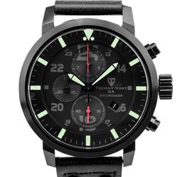 Tschuy-Vogt Crusader Mens Swiss Chronograph Watch