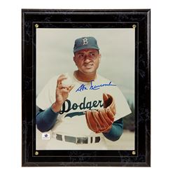 Donald Newcombe Brookly Dodgers Signed 8x10 GFA