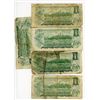 Image 2 : 5-ONE DOLLAR BILLS (CANADA) *1973*