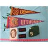 Image 1 : LOT OF PENNANTS AND BADGES