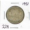 Image 1 : FIFTY CENT COIN (CANADA) *1951* (SILVER)