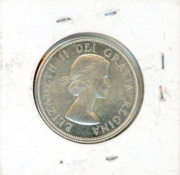 FIFTY CENT COIN (CANADA) *1963* (SILVER) FIFTY CENT COIN (CANADA) *1963* (SILVER)