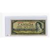 Image 1 : TWENTY DOLLAR BILL (CANADA) *1954*