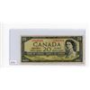 Image 1 : TWENTY DOLLAR BILL (CANADA) *1954*