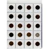Image 2 : LOT OF 19 LARGE ONE CENT COINS AND 1-TWENTY FIVE CENT COIN (1 CENT COINS VARIOUS YEARS FROM 1859-192