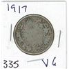 Image 1 : FIFTY CENT COIN (CANADA) *1917* (SILVER)