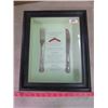 Image 1 : COURTFIELD HOTEL ANTIQUE FORK & KNIFE/MENU