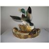 Image 1 : MALLARD DUCK TV LAMP (CERAMIC POTTERY) *LANE & CO. CALIF, 1954 F13 IS ETCHED ON BOTTOM* (EXCELLENT C