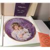 Image 1 : COLLECTIBLE PLATE (BRADEX) *THE MOCKINGBIRD* (GENUINE KAISER PORCELAIN-7 3/4" WIDE) *NIB*