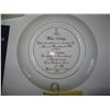 Image 2 : COLLECTIBLE PLATE (BRADEX) *WELSCH LULLIBYE* (GENUINE KAISER PORCELAIN-7 3/4" WIDE) *NIB*