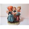 Image 1 : INARCO CERAMICS ORNAMENT (JUST KIDS) *1964* (6" HIGH X 4 3/4" WIDE)