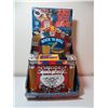 Image 1 : JUKE BOX BANK IN BOX (LIGHTS UP, PLAYS LOUIE LOUIE) *8" HIGH X 5.25" WIDE X 4.25 DEEP* (BATTERIES NO