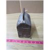Image 2 : CAST IRON HORSE BUGGY/CARRIAGE TIE DOWN WEIGHT (PRIMITIVE) *3" X 7" X 5"*