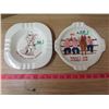 Image 1 : LOT OF 2 ASHTRAYS (1 IS HYCROFT MEDICINE HAT 22K GOLD)